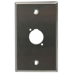 1 way Stainless XLR plate